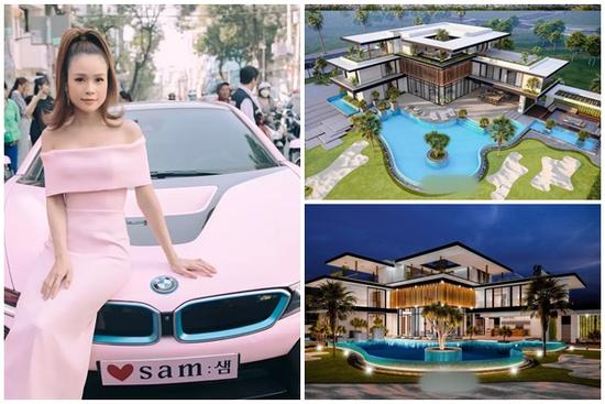 Sam gây choáng khi khoe bản vẽ căn biệt thự mới chục tỷ