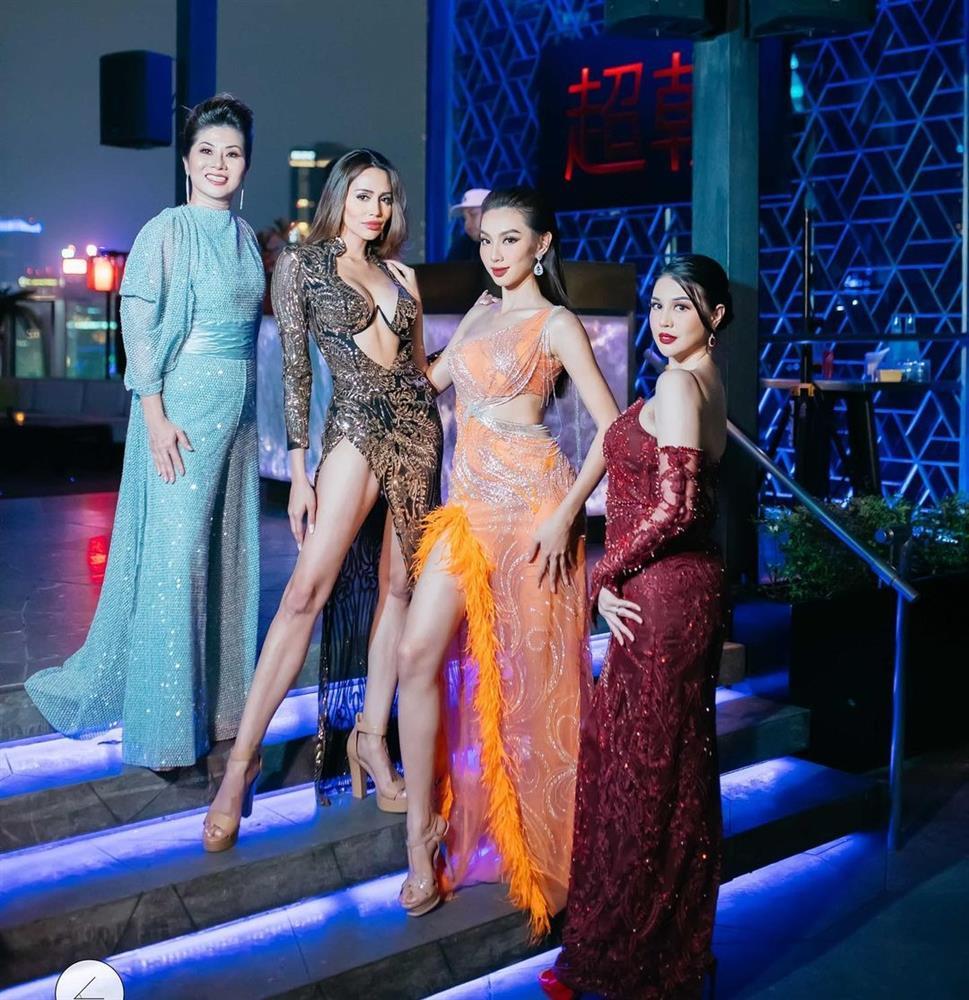 Miss Grand đầu tiên quá đẹp, Thùy Tiên và chị em dè chừng-9