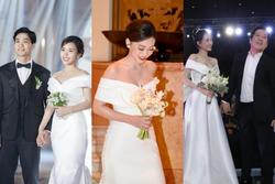Váy cưới thứ 2 của Phương Nga giống vợ Công Phượng, Nhã Phương