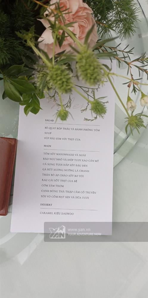 Đám cưới Bình An - Phương Nga đãi khách món gì?-3