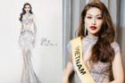 Hé lộ đầm dạ hội của Thiên Ân ở bán kết Miss Grand International