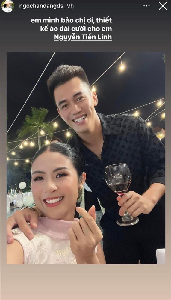 Tiến Linh sắp lấy vợ, nhờ Hoa hậu Ngọc Hân một việc?-1