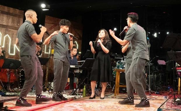 Không phải M4U, đây mới là nhóm nhạc nam hỗ trợ Tí Nâu tại Ca Sĩ Mặt Nạ?-5