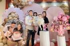 Bùi Tiến Dũng và vợ đại gia tổ chức sinh nhật hoành tráng cho con gái