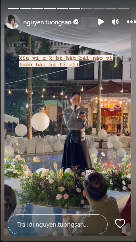 Màn hát live gây tranh cãi của Hương Giang tại đám cưới Bình An - Phương Nga-2