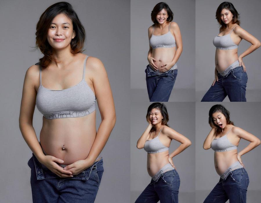 Mâu Thủy mang thai, một mỹ nhân Vbiz khóc dở mếu dở-1
