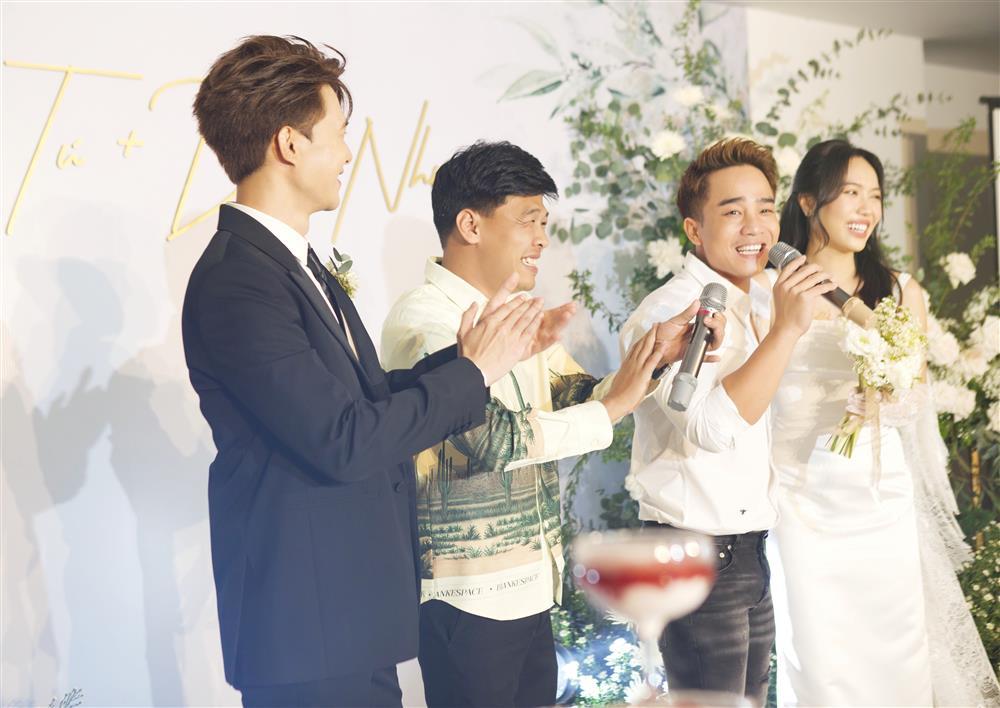 2 nghệ sĩ hiếm hoi dự cưới Diệu Nhi - Anh Tú ở Hà Nội-6