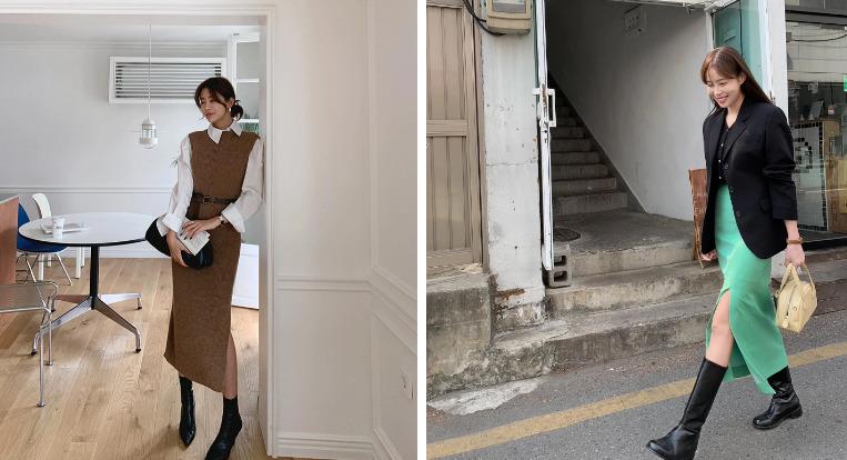 Mix đồ với boots cao cổ sang xịn cho ngày lạnh-3