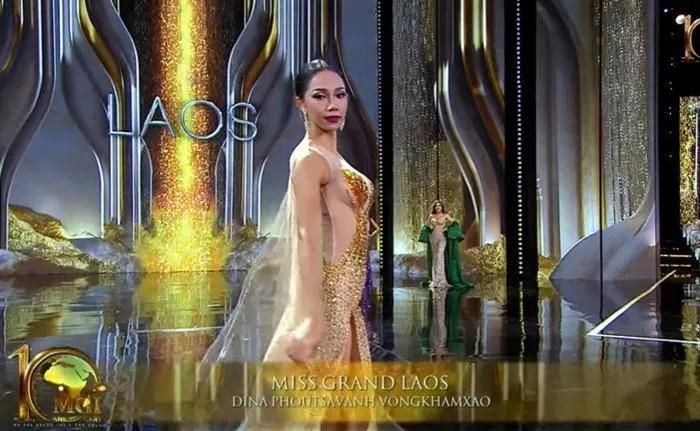 Đối thủ Thiên Ân lộ nội y, mặt đầy mụn đêm bán kết Miss Grand-5