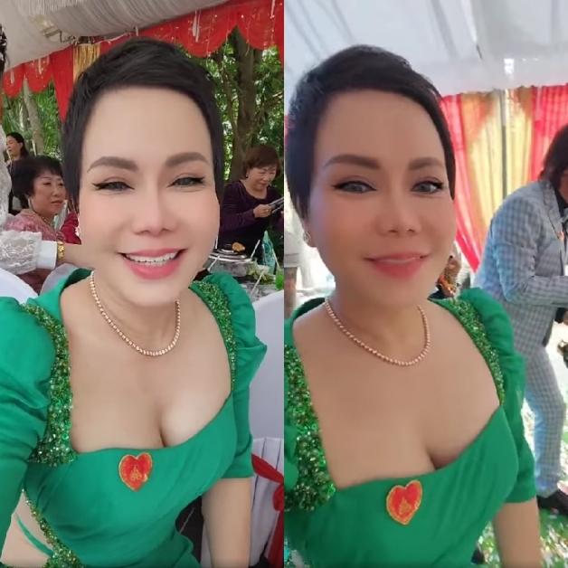 Việt Hương đi ăn cưới mà 5 lần 7 lượt lên đồ át cả cô dâu-3