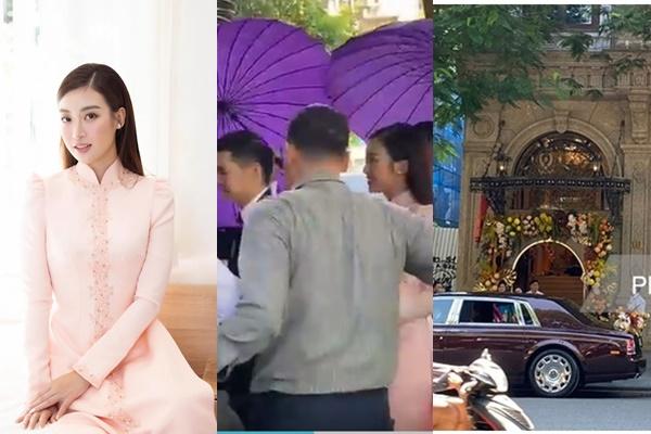 Đỗ Mỹ Linh đẹp đôi bên chú rể, không gian cưới chuẩn đại gia-16