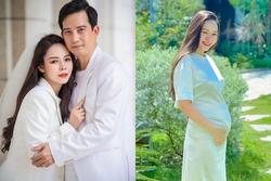 Diễn viên Diễm Hương khoe bầu 3 tháng, ngạc nhiên cỡ bụng