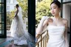 Cận cảnh 2 váy cưới của Đỗ Mỹ Linh trong tiệc cưới Đỗ Vinh Quang