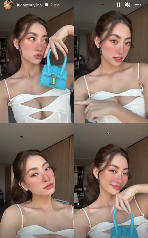 Lương Thùy Linh lên đồ khét lẹt lấn lướt cô dâu Đỗ Mỹ Linh-7