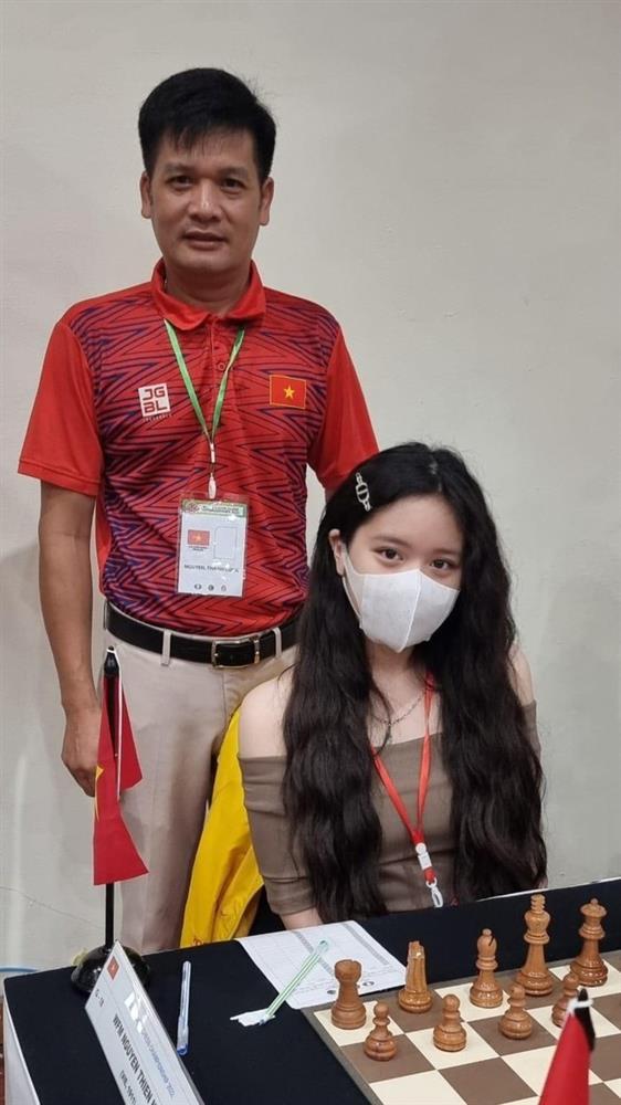 Ảnh cận hot girl Việt 17 tuổi vừa giành HCV cờ vua châu Á-3
