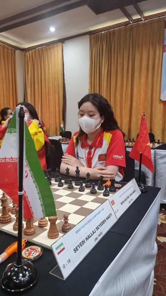Ảnh cận hot girl Việt 17 tuổi vừa giành HCV cờ vua châu Á-6