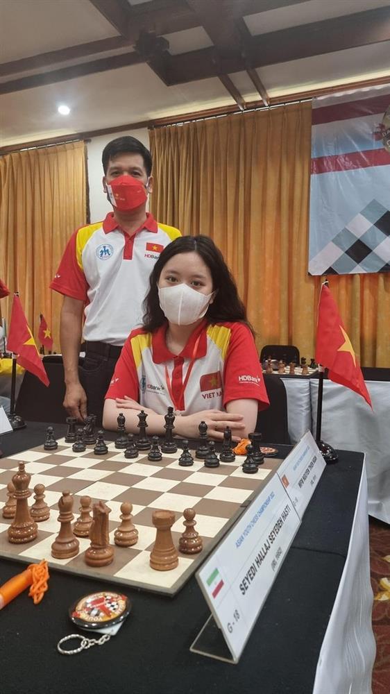 Ảnh cận hot girl Việt 17 tuổi vừa giành HCV cờ vua châu Á-7