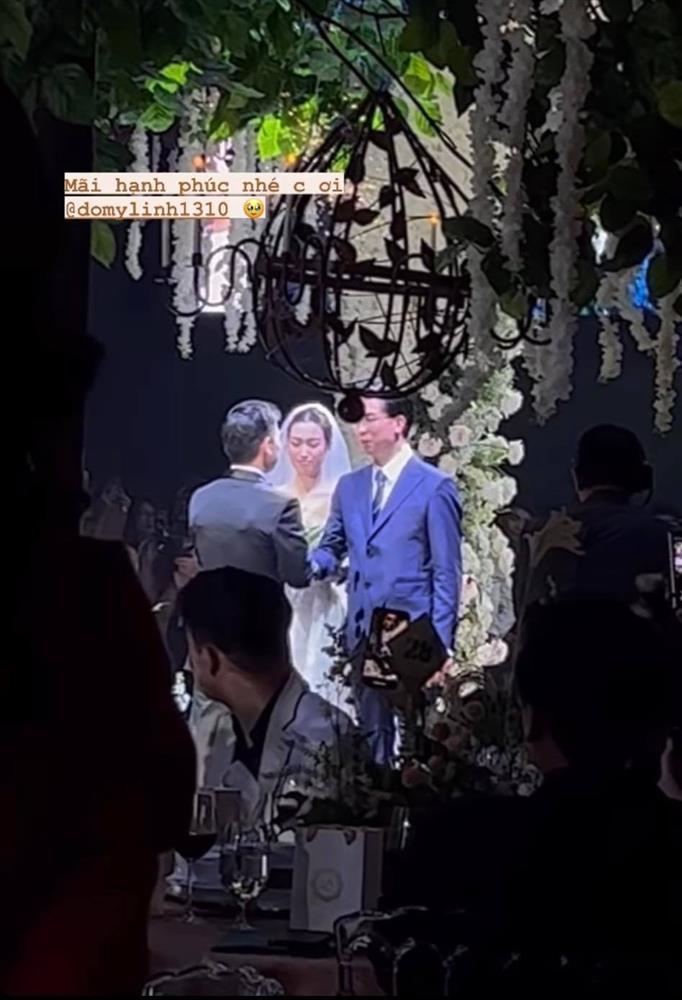 Bầu Hiển cùng Đỗ Vinh Quang, Đỗ Mỹ Linh nhảy dolce trong đám cưới-1