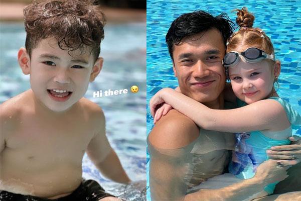 Vợ Bùi Tiến Dũng mặc táo bạo, vác bụng bầu ra sân cổ vũ chồng-10