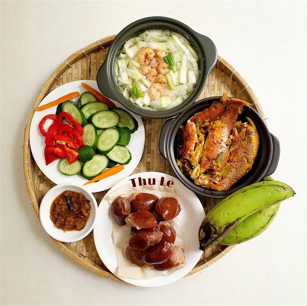 Loạt mâm cơm nhìn là thèm của vợ 9x nổi tiếng nấu ăn vụng-10