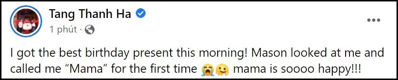 Tăng Thanh Hà lần đầu để lộ mặt con thứ 3-2