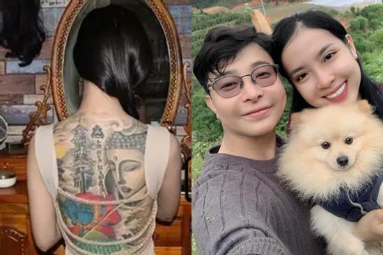 'Hot girl xăm trổ' nổi đình đám khoe bạn gái, nhan sắc chú ý