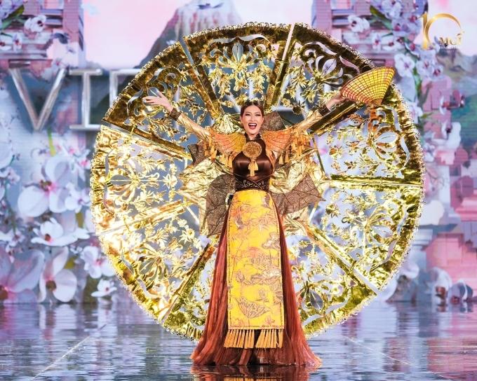 Việt Nam vào top 4 bình chọn trang phục dân tộc đẹp nhất Miss Grand-1
