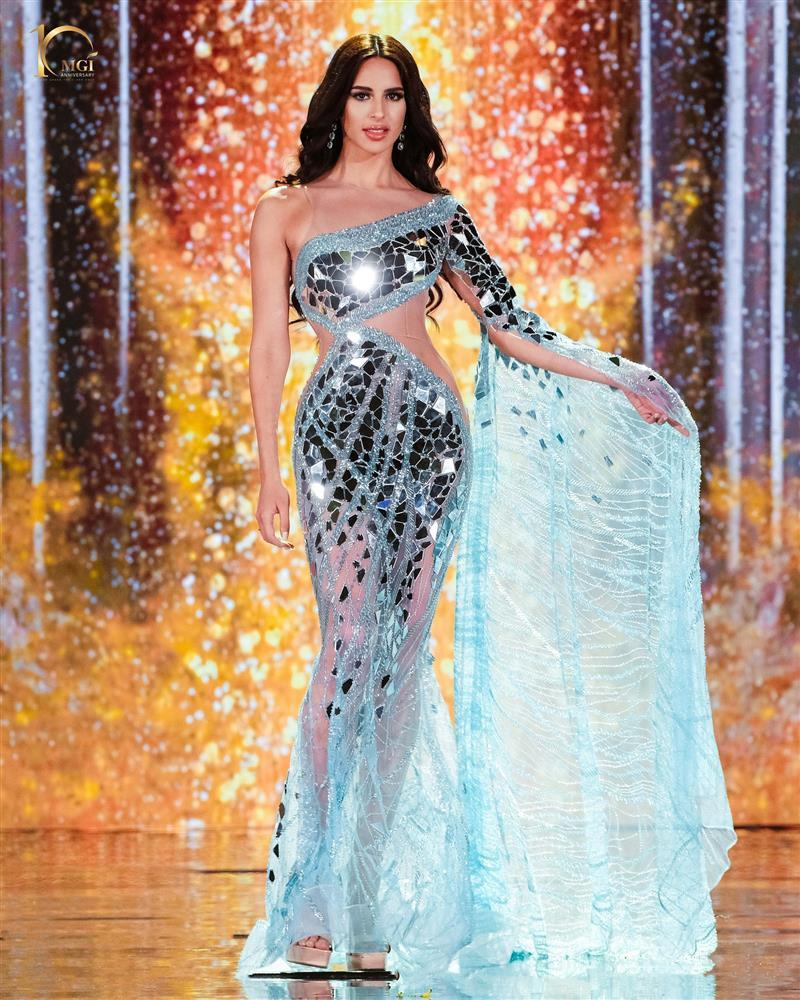 Top đầm dạ hội bán kết Miss Grand: Thiên Ân bị 1 đối thủ lấn át-8