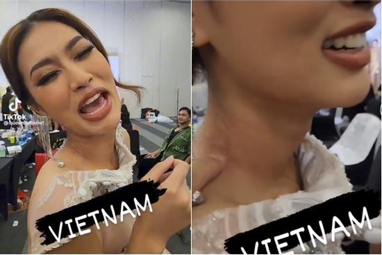 Thiên Ân bị thương ở cổ trước thềm Chung kết Miss Grand