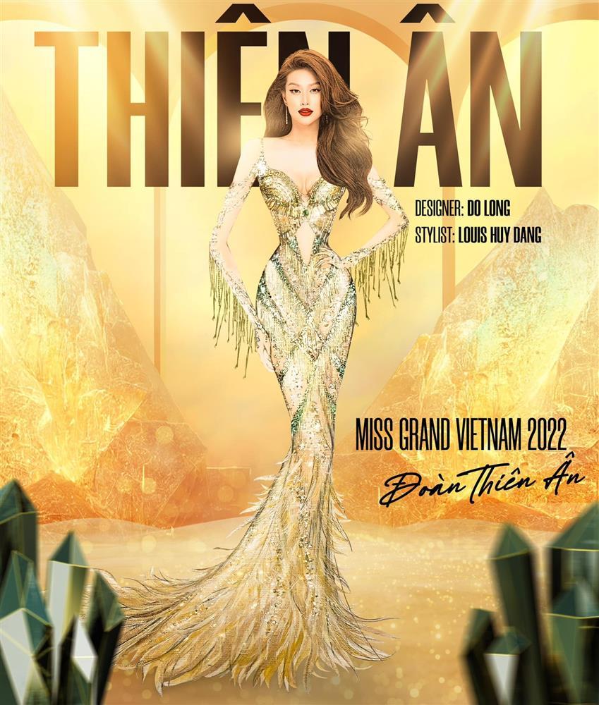 Đầm dạ hội chung kết Miss Grand của Thiên Ân phải sửa gấp?-1