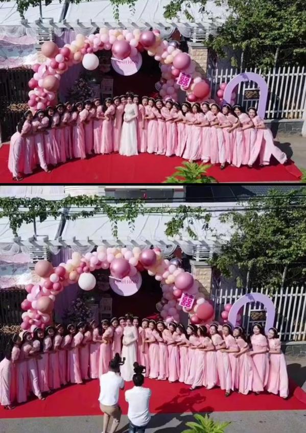 Đính hôn khủng ở miền Tây: 30 mâm sính lễ nối dài-2