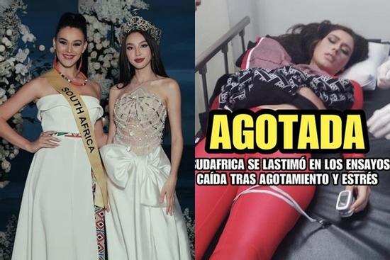 Đối thủ Thiên Ân nhập viện sát chung kết Miss Grand 2022