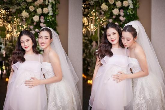 Đỗ Mỹ Linh 'xin vía' MC Thu Hoài, sớm sinh con cho chồng thiếu gia