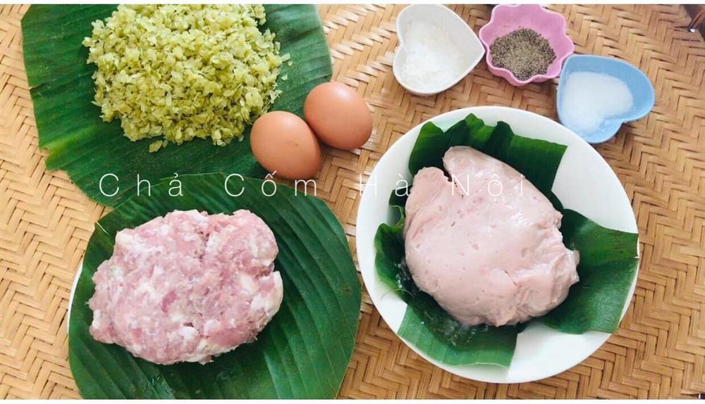 Cách làm món chả cốm Hà Nội dẻo thơm, vàng rụm của mẹ đảm-2