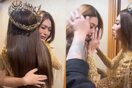 Thiên Ân khóc trôi mi: 'Không thể tin bị out top 10'