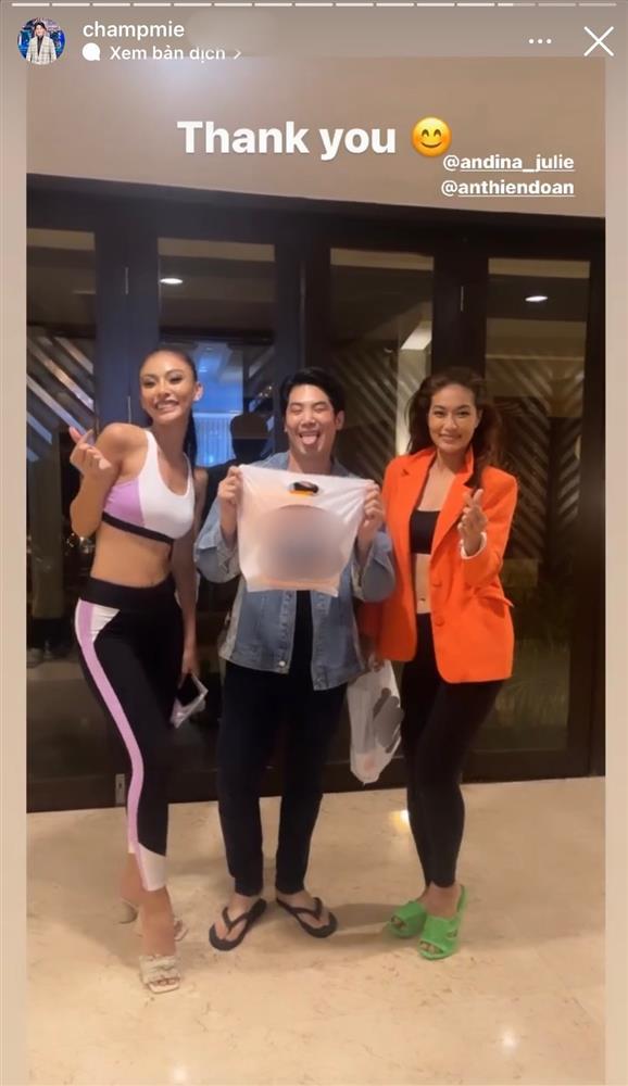 Thiên Ân đi dép tổ ong 20k với đầm dạ hội sau Chung kết-7