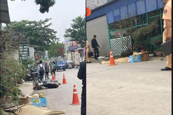 Clip: Kinh hoàng xe máy lao vào vệ đường, một nam sinh tử vong-2