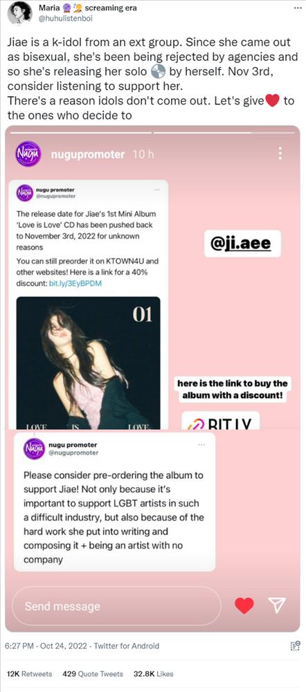 Nữ ca sĩ Kpop công khai là bisexual bị các nhà sản xuất tẩy chay-3