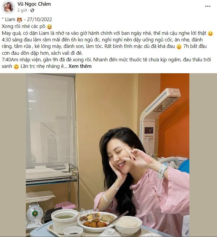 Hot girl Người Ấy Là Ai sinh con, bất ngờ nhan sắc sau ca vượt cạn-1