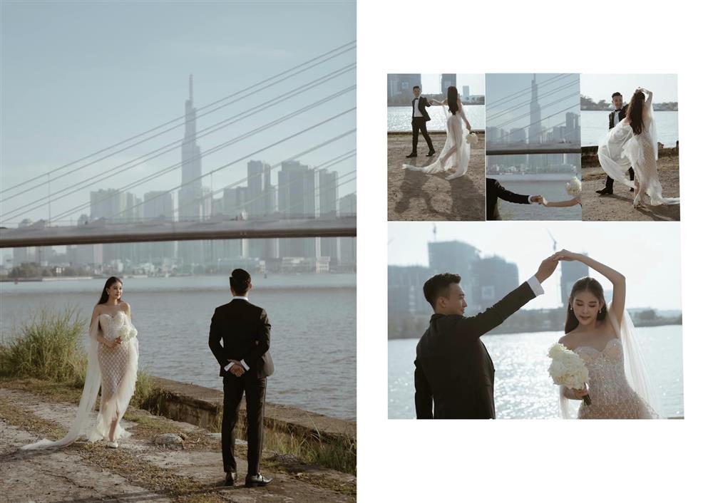 Lê Âu Ngân Anh và hôn phu xả ảnh cưới, khóa môi đắm say-8