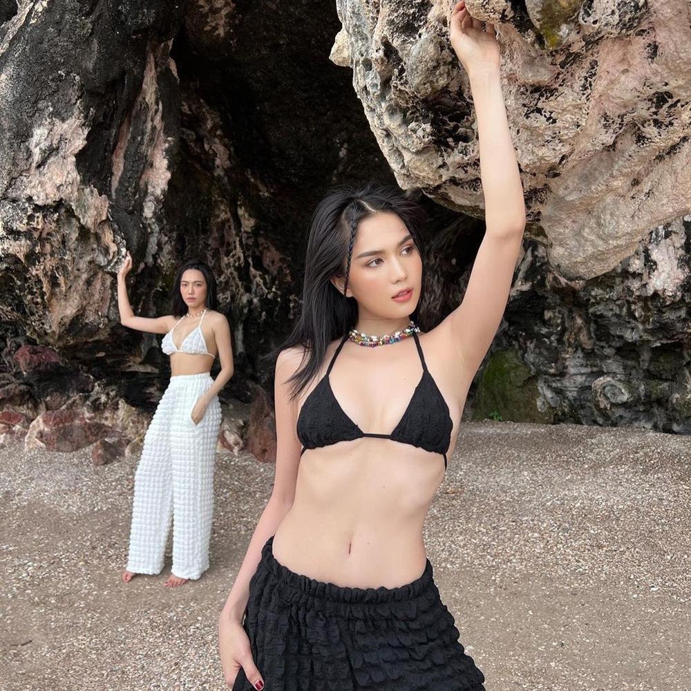 Chị em guột Ngọc Trinh - Diệu Nhi diện đồ đôi mlem-5