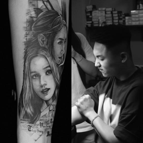 Xoài Non khoe trai đẹp xăm hình mình lên người, ngã ngửa danh tính-2