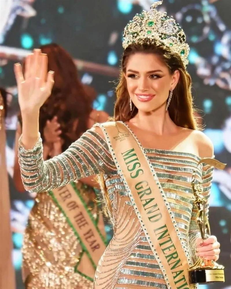 Miss Grand 2022 tuyệt sắc, Thiên Ân ra sao khi đứng cùng?-3