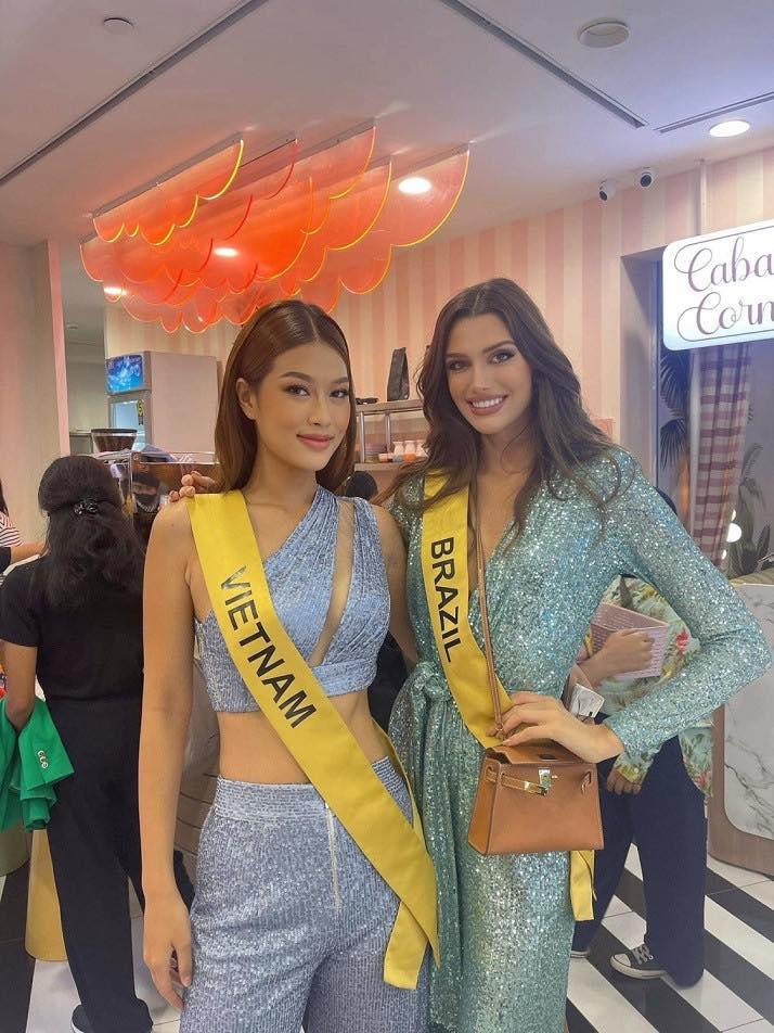 Miss Grand 2022 tuyệt sắc, Thiên Ân ra sao khi đứng cùng?-7