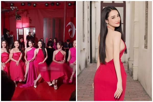 MC Thanh Thanh Huyền mặc đầm lộ sườn lấn át cô dâu gây tranh cãi-11