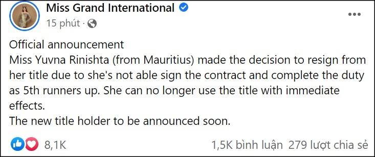 Á hậu 5 bỏ danh hiệu, Thiên Ân liệu có được thế ngôi?-2