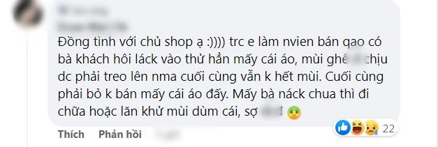 Khách thử đồ, chủ shop bắt nộp phạt vì áo dính mùi hôi nách-7