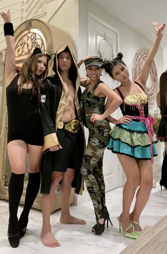 Halloween: Lương Thùy Linh cháy, Hoàng Ku hóa Kim Kardashian-6