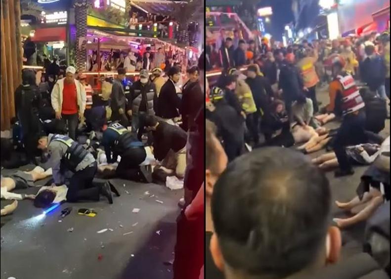 NÓNG: Lễ hội Halloween Hàn Quốc biến thành thảm họa tử vong-2