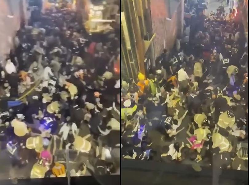 NÓNG: Lễ hội Halloween Hàn Quốc biến thành thảm họa tử vong-1